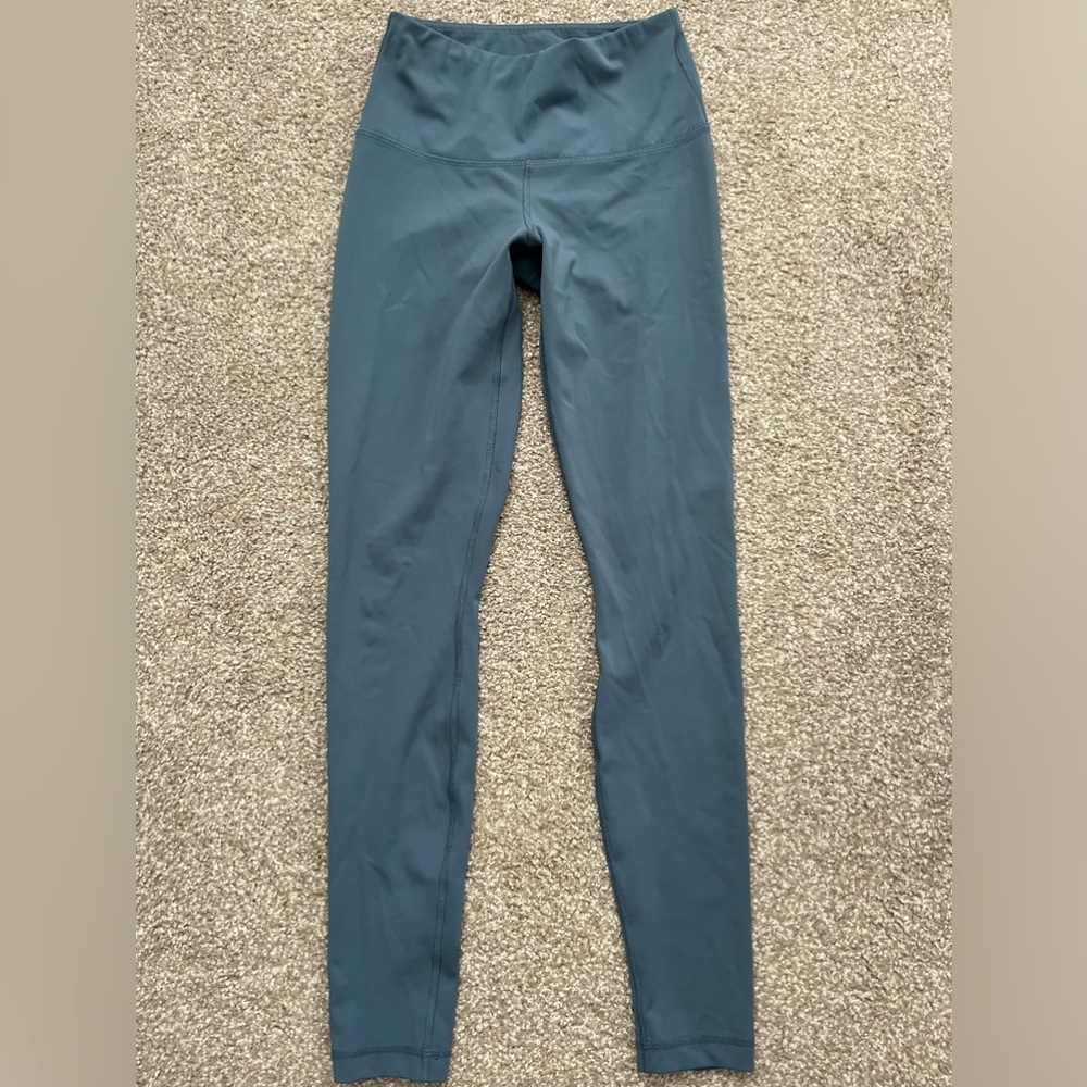 Blue 90 Degree Athletic Leggings
